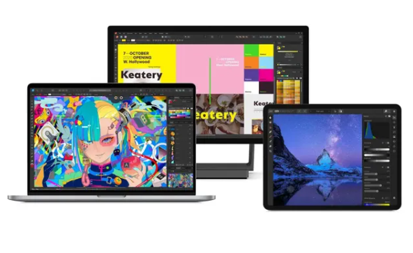 Affinity, la suite creativa de Serif que compite con Adobe, ofrece ahora una prueba gratuita de seis meses. Disponible para Mac, iPad y PC, incluye Affinity Designer, Photo y Publisher.