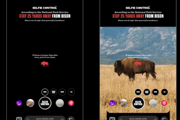 Jackson Hole introduce un filtro de Instagram de código abierto para ayudar a los turistas a mantener una distancia segura de la vida salvaje. Otros destinos pueden personalizar esta herramienta para proteger mejor a los animales y a los visitantes.