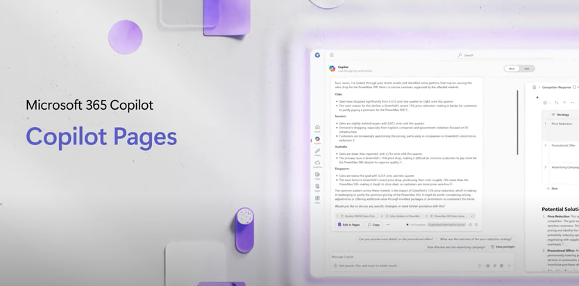 Microsoft ha lanzado hoy Copilot Pages, una nueva herramienta diseñada para facilitar la colaboración multijugador en IA. Esta función permite a los usuarios utilizar el chatbot Copilot de Microsoft y extraer respuestas en una página que puede ser editada de manera colaborativa en tiempo real.